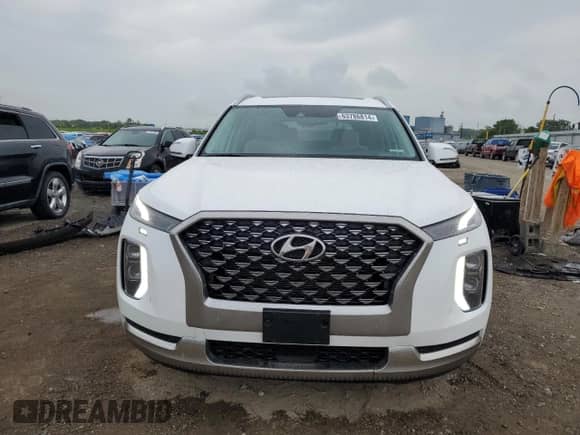 2022 Hyundai Palisade Calligraphy с VIN KM8R7DHE6NU434042, выставлен на аукционе Copart как лот 63786814 с пробегом 46 052 миль миль и Списание • Salvage title. История ставок и продаж доступна на DreamBid. Изображение 5.