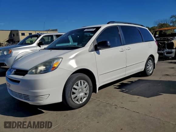 2005 Toyota Sienna LE z VIN 5TDZA23C35S293886, wystawiony jako Copart lot #90938105 z przebiegiem 133 550 mil mil oraz Szkoda całkowita • Salvage title. Historia ofert i sprzedaży dostępna na DreamBid. Obrazek 1.