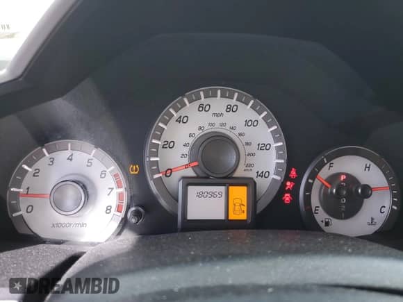 2013 Honda Pilot LX with VIN 5FNYF3H29DB041243, listed as a Copart auction lot 90041775 with 180,969 mi miles and Salvage title. Bid and sale history available at DreamBid. Image 9.