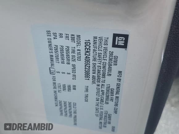 ✅ 2009 Chevrolet Silverado 1500 • VIN: 1GCEK24069Z238661 • Лот: 64852845. Опубликован ранее на Copart с пробегом 18 936 миль. Бесплатный доступ к архиву аукционных продаж из США и подробный отчёт об истории автомобиля на DreamBid. Изображение 12.