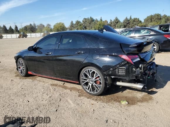 ✅ 2022 Hyundai Elantra • VIN: KMHLW4AK8NU001475 • Lot: 84793015. Listed on Copart with 40,313 mi. Free auction sales archive from the USA and detailed vehicle history report at DreamBid. Image 2.