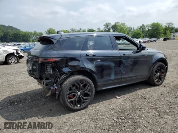 ✅ 2022 Land Rover Range Rover Evoque R-Dynamic S • VIN: SALZT2FX3NH170773 • Lot: 63517795. Wystawiony na Copart z przebiegiem 35 732 mil. Bezpłatny archiwum sprzedaży aukcyjnych z USA i szczegółowy raport historii pojazdu na DreamBid. Zdjęcie 3.