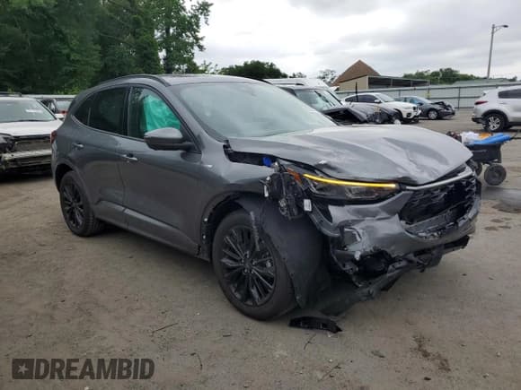 ✅ 2023 Ford Escape ST-Line Elite • VIN: 1FMCU9PA0PUB31240 • Lot: 60805335. Listed on Copart with 7,320 mi. Free auction sales archive from the USA and detailed vehicle history report at DreamBid. Image 4.