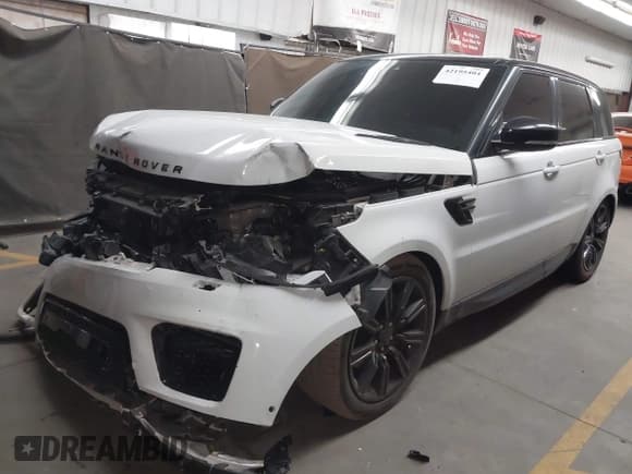 ✅ 2022 Land Rover Range Rover Sport HSE Silver Edition • VIN: SALWR2SU7NA234383 • Lot: 42195404. Listed on IAAI with 37,053 mi. Free auction sales archive from the USA and detailed vehicle history report at DreamBid. Image 2.