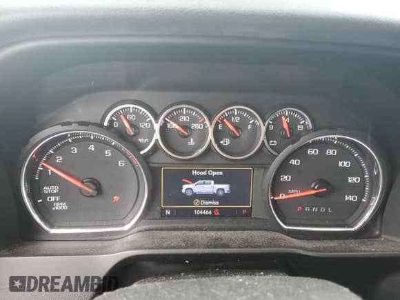 2019 Chevrolet Silverado 1500 LT с VIN 3GCPWCEK6KG134857, выставлен на аукционе Copart как лот 54511935 с пробегом 104 466 миль миль и Списание • Salvage title. История ставок и продаж доступна на DreamBid. Изображение 9.