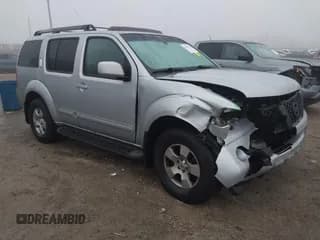 ✅ 2007 Nissan Pathfinder S • VIN: 5N1AR18W27C628204 • Lot: 43780778. Listed on IAAI with Not provided. Free auction sales archive from the USA and detailed vehicle history report at DreamBid. Image 1.