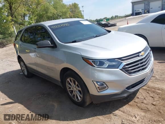 2018 Chevrolet Equinox LS with VIN 2GNAXHEV8J6291320, listed as a IAAI auction lot 43237555 with 111,311 mi miles and . Bid and sale history available at DreamBid. Image 1.