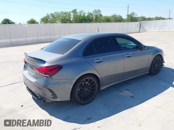 ✅ 2021 Mercedes-Benz A 35 AMG • VIN: W1K3G5BB4MJ265868 • Lot: 43455034. Listed on IAAI with 65,054 mi. Free auction sales archive from the USA and detailed vehicle history report at DreamBid. Image 4.