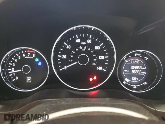 ✅ 2016 Honda HR-V LX • VIN: 3CZRU6H31GM744978 • Lot: 90061395. Listed on Copart with 104,958 mi. Free auction sales archive from the USA and detailed vehicle history report at DreamBid. Image 9.