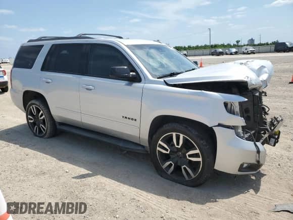2019 Chevrolet Tahoe Premier z VIN 1GNSKCKJ3KR295868, wystawiony jako Copart lot #53320585 z przebiegiem 90 370 mil mil oraz Szkoda całkowita • Salvage title. Historia ofert i sprzedaży dostępna na DreamBid. Obrazek 4.