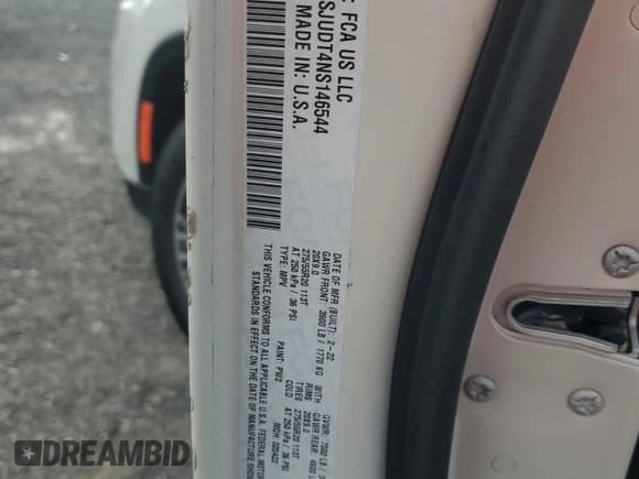 ✅ 2022 Jeep Wagoneer Series III • VIN: 1C4SJUDT4NS146544 • Lot: 91514525. Listed on Copart with 33,626 mi. Free auction sales archive from the USA and detailed vehicle history report at DreamBid. Image 14.