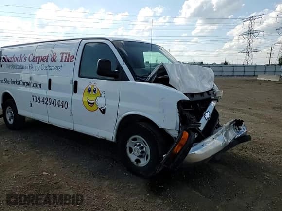 ✅ 2013 Chevrolet Express Cargo • VIN: 1GCWGGCA6D1184315 • Lot: 62383475. Listed on Copart with 146,928 mi. Free auction sales archive from the USA and detailed vehicle history report at DreamBid. Image 13.