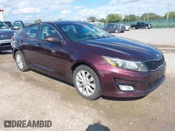 ✅ 2015 Kia Optima EX • VIN: 5XXGN4A79FG402450 • Lot: 43235815. Wystawiony na IAAI z przebiegiem 126 815 mil. Bezpłatny archiwum sprzedaży aukcyjnych z USA i szczegółowy raport historii pojazdu na DreamBid. Zdjęcie 1.