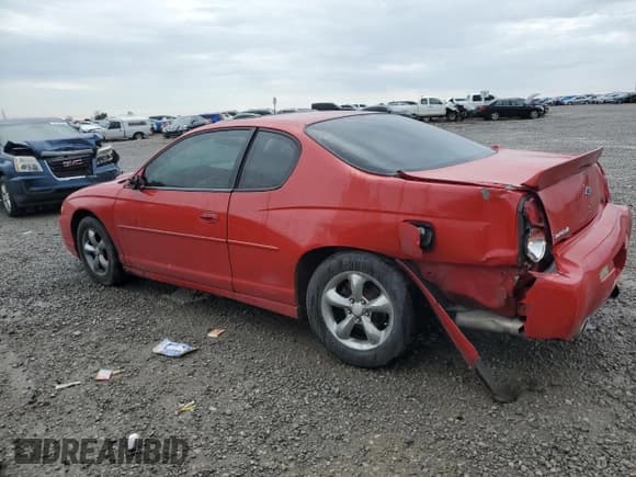 ✅ 2004 Chevrolet Monte Carlo LS • VIN: 2G1WW12E149179127 • Lot: 85274235. Wystawiony na Copart z przebiegiem 139 545 mil. Bezpłatny archiwum sprzedaży aukcyjnych z USA i szczegółowy raport historii pojazdu na DreamBid. Zdjęcie 2.