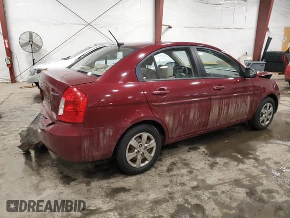 ✅ 2009 Hyundai Accent Auto GLS • VIN: KMHCN46C39U316162 • Лот: 46490435. Опубликован ранее на Copart с пробегом 129 928 миль. Бесплатный доступ к архиву аукционных продаж из США и подробный отчёт об истории автомобиля на DreamBid. Изображение 3.