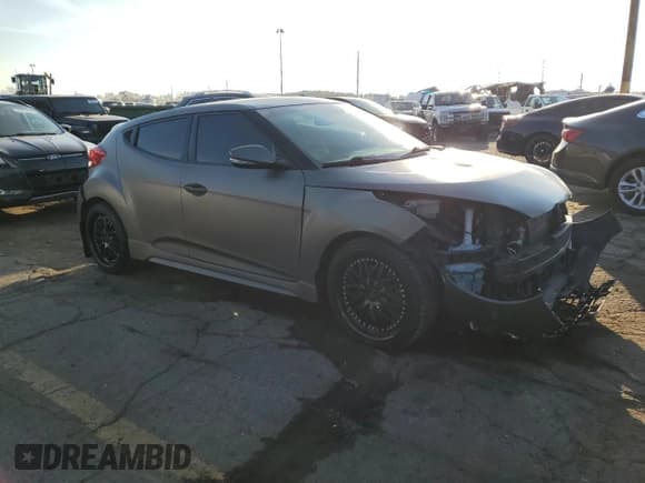 ✅ 2013 Hyundai Veloster Turbo • VIN: KMHTC6AE8DU163460 • Lot: 78432854. Wystawiony na Copart z przebiegiem 95 143 mil. Bezpłatny archiwum sprzedaży aukcyjnych z USA i szczegółowy raport historii pojazdu na DreamBid. Zdjęcie 4.