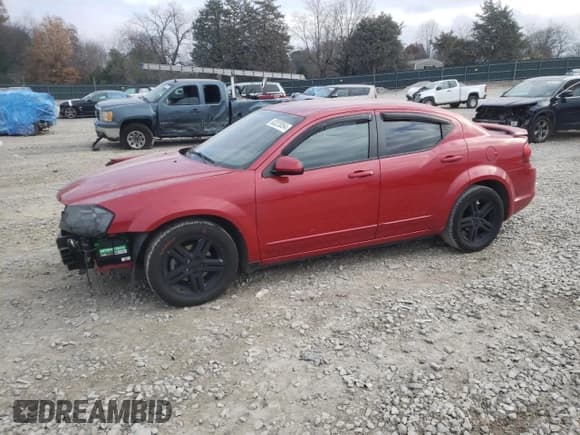 ✅ 2013 Dodge Avenger SXT • VIN: 1C3CDZCG8DN708847 • Лот: 83223054. Опубликован ранее на Copart с пробегом 121 466 миль. Бесплатный доступ к архиву аукционных продаж из США и подробный отчёт об истории автомобиля на DreamBid. Изображение 1.