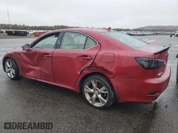 ✅ 2009 Lexus IS 250 • VIN: JTHBK262295093349 • Lot: 89928695. Wystawiony na Copart z przebiegiem 55 101 mil. Bezpłatny archiwum sprzedaży aukcyjnych z USA i szczegółowy raport historii pojazdu na DreamBid. Zdjęcie 2.