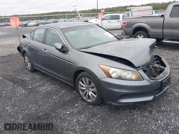 ✅ 2012 Honda Accord EX-L • VIN: 1HGCP2F89CA174764 • Lot: 43434363. Listed on IAAI with 181,947 mi. Free auction sales archive from the USA and detailed vehicle history report at DreamBid. Image 1.