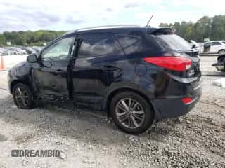 2014 Hyundai Tucson SE z VIN KM8JU3AG5EU862423, wystawiony jako Copart lot #70227754 z przebiegiem 87 643 mil mil oraz Szkoda całkowita • Salvage title. Historia ofert i sprzedaży dostępna na DreamBid. Obrazek 2.