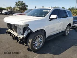 ✅ 2023 Cadillac Escalade 4WD Premium Luxury • VIN: 1GYS4BKL9PR479387 • Lot: 69058495. Listed on Copart with 85,526 mi. Free auction sales archive from the USA and detailed vehicle history report at DreamBid. Image 1.
