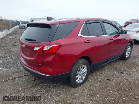 ✅ 2018 Chevrolet Equinox LT • VIN: 3GNAXJEV1JS554921 • Lot: 41967102. Listed on IAAI with 75,553 mi. Free auction sales archive from the USA and detailed vehicle history report at DreamBid. Image 4.