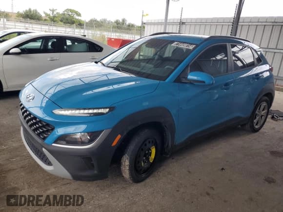 ✅ 2022 Hyundai Kona SEL • VIN: KM8K62AB4NU776226 • Лот: 71449014. Опубликован ранее на Copart с пробегом 36 672 миль. Бесплатный доступ к архиву аукционных продаж из США и подробный отчёт об истории автомобиля на DreamBid. Изображение 1.