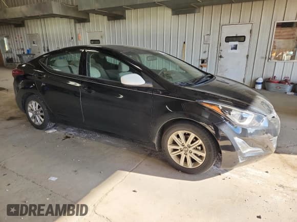 ✅ 2014 Hyundai Elantra SE • VIN: KMHDH4AE9EU087033 • Lot: 90588315. Listed on Copart with 74,500 mi. Free auction sales archive from the USA and detailed vehicle history report at DreamBid. Image 4.