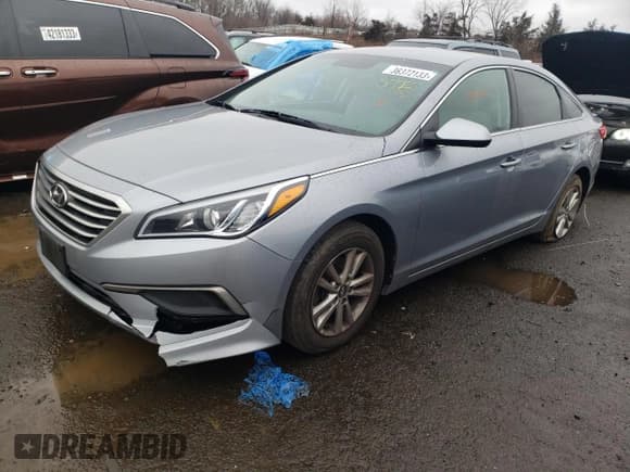 ✅ 2016 Hyundai Sonata SE • VIN: 5NPE24AF0GH320720 • Lot: 36372133. Listed on Copart with 66,487 mi. Free auction sales archive from the USA and detailed vehicle history report at DreamBid. Image 1.