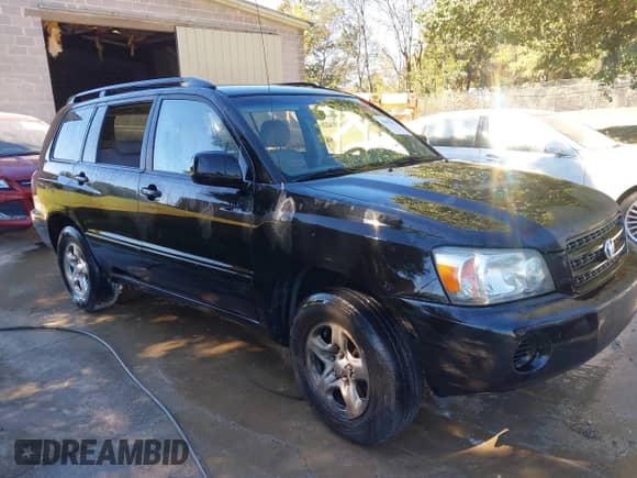 2003 Toyota Highlander with VIN JTEGD21A830068536, listed as a IAAI auction lot 43455822 with 167,515 mi miles and . Bid and sale history available at DreamBid. Image 1.