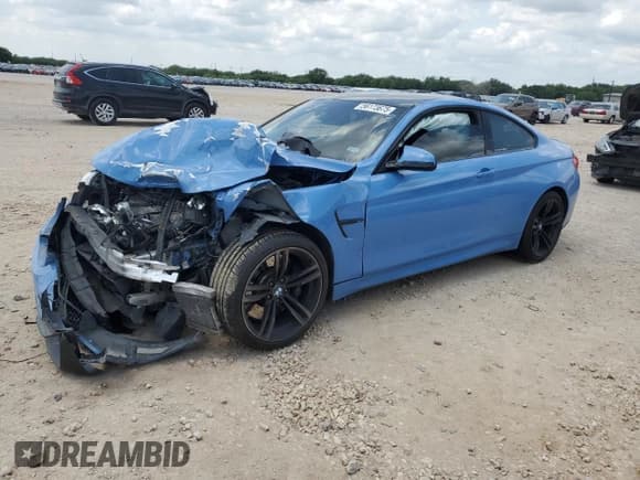 ✅ 2015 BMW M4 • VIN: WBS3R9C59FK335424 • Lot: 56173675. Listed on Copart with 114,999 mi. Free auction sales archive from the USA and detailed vehicle history report at DreamBid. Image 1.