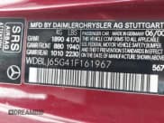 ✅ 2001 Mercedes-Benz CLK 320/430 • VIN: WDBLJ65G41F161967 • Lot: 41890519. Listed on IAAI with 71,205 mi. Free auction sales archive from the USA and detailed vehicle history report at DreamBid. Image 9.