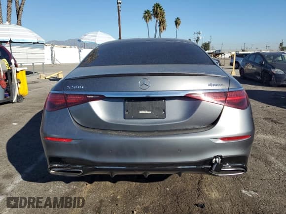 ✅ 2023 Mercedes-Benz S 500 • VIN: W1K6G6DB6PA174928 • Lot: 91178685. Listed on Copart with 34,313 mi. Free auction sales archive from the USA and detailed vehicle history report at DreamBid. Image 6.