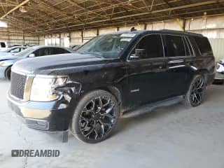 2017 Chevrolet Tahoe LS with VIN 1GNSCAKC0HR391517, listed as a Copart auction lot 67048105 with 120,333 mi miles and Salvage title. Bid and sale history available at DreamBid. Image 1.