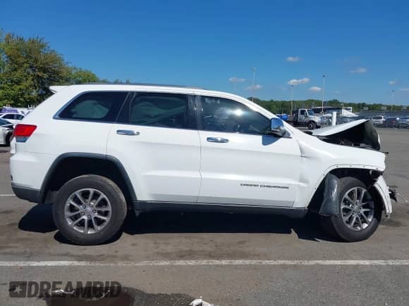 2016 Jeep Grand Cherokee Limited with VIN 1C4RJFBG1GC335021, listed as a IAAI auction lot 43250632 with 115,217 mi miles and . Bid and sale history available at DreamBid. Image 13.
