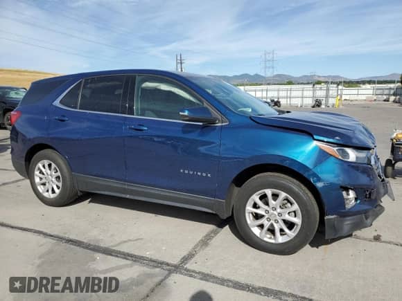 2019 Chevrolet Equinox LT with VIN 3GNAXUEV2KL383996, listed as a Copart auction lot 66560395 with 72,633 mi miles and Salvage title. Bid and sale history available at DreamBid. Image 4.