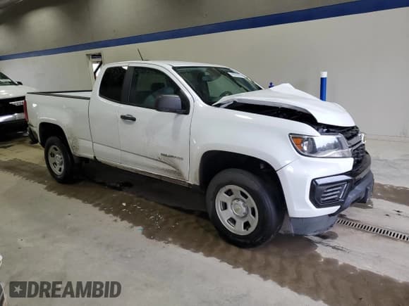 ✅ 2022 Chevrolet Colorado 2WD Work Truck • VIN: 1GCHSBEA2N1214967 • Lot: 90018555. Listed on Copart with 18,714 mi. Free auction sales archive from the USA and detailed vehicle history report at DreamBid. Image 4.