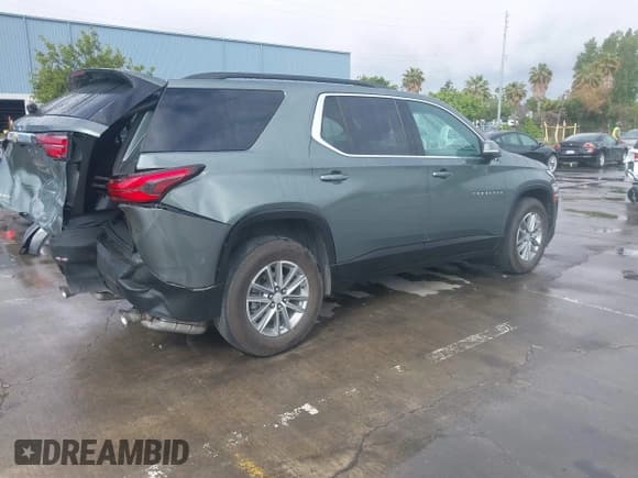 ✅ 2023 Chevrolet Traverse LT Cloth • VIN: 1GNERGKW7PJ148678 • Lot: 42238514. Listed on IAAI with 21,789 mi. Free auction sales archive from the USA and detailed vehicle history report at DreamBid. Image 4.