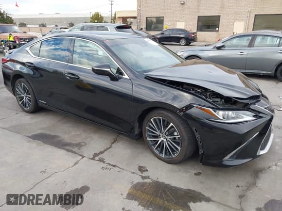 ✅ 2022 Lexus ES 300h • VIN: 58ADA1C12NU013605 • Lot: 43685343. Listed on IAAI with 55,344 mi. Free auction sales archive from the USA and detailed vehicle history report at DreamBid. Image 1.
