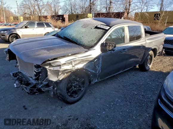 ✅ 2025 Ford Ranger Lariat • VIN: 1FTER4KP7SLE02841 • Lot: 96258395. Wystawiony na Copart z przebiegiem 2 436 mil. Bezpłatny archiwum sprzedaży aukcyjnych z USA i szczegółowy raport historii pojazdu na DreamBid. Zdjęcie 1.