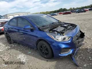 2019 Hyundai Accent SE with VIN 3KPC24A38KE076261, listed as a Copart auction lot 83614684 with 104,734 mi miles and Salvage title. Bid and sale history available at DreamBid. Image 4.