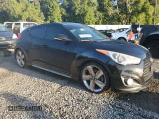 2013 Hyundai Veloster Turbo z VIN KMHTC6AE9DU139880, wystawiony jako Copart lot #67265384 z przebiegiem 148 383 mil mil oraz Szkoda całkowita • Salvage title. Historia ofert i sprzedaży dostępna na DreamBid. Obrazek 4.