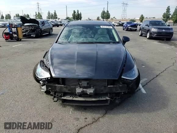 ✅ 2020 Hyundai Sonata Blue • VIN: KMHL24JJ1LA015266 • Лот: 81714165. Опубликован ранее на Copart с пробегом 118 939 миль. Бесплатный доступ к архиву аукционных продаж из США и подробный отчёт об истории автомобиля на DreamBid. Изображение 14.