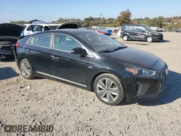 2019 Hyundai Ioniq Limited z VIN KMHC85LC9KU118726, wystawiony jako Copart lot #76720164 z przebiegiem 92 565 mil mil oraz Szkoda całkowita • Salvage title. Historia ofert i sprzedaży dostępna na DreamBid. Obrazek 4.