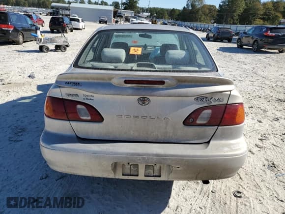✅ 1999 Toyota Corolla VE • VIN: 2T1BR12E7XC186102 • Лот: 82676375. Опубликован ранее на Copart с пробегом 262 257 миль. Бесплатный доступ к архиву аукционных продаж из США и подробный отчёт об истории автомобиля на DreamBid. Изображение 6.