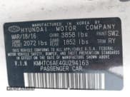 ✅ 2016 Hyundai Veloster Turbo • VIN: KMHTC6AE4GU294163 • Lot: 41493073. Wystawiony na IAAI z przebiegiem 48 701 mil. Bezpłatny archiwum sprzedaży aukcyjnych z USA i szczegółowy raport historii pojazdu na DreamBid. Zdjęcie 9.