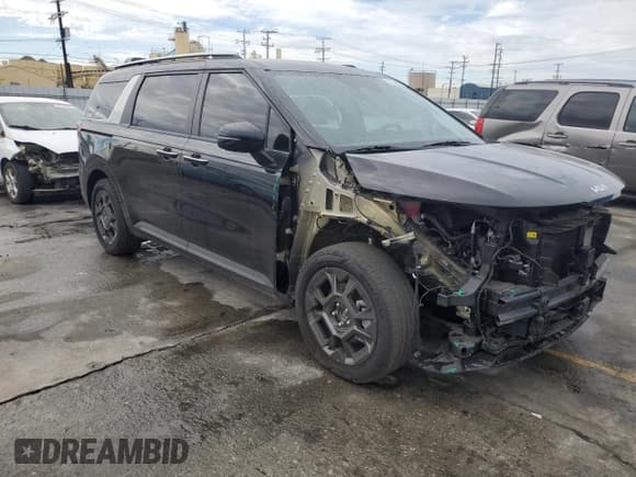 ✅ 2025 Kia Carnival EX • VIN: KNDNC5KA9S6033790 • Lot: 80074095. Listed on Copart with 12,855 mi. Free auction sales archive from the USA and detailed vehicle history report at DreamBid. Image 4.