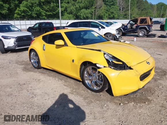 ✅ 2009 Nissan 370Z • VIN: JN1AZ44E69M403769 • Lot: 42188735. Listed on IAAI with 57,299 mi. Free auction sales archive from the USA and detailed vehicle history report at DreamBid. Image 1.
