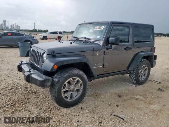 ✅ 2016 Jeep Wrangler Willys Wheeler • VIN: 1C4GJWAG3GL338625 • Lot: 64789905. Listed on Copart with 79,470 mi. Free auction sales archive from the USA and detailed vehicle history report at DreamBid. Image 1.
