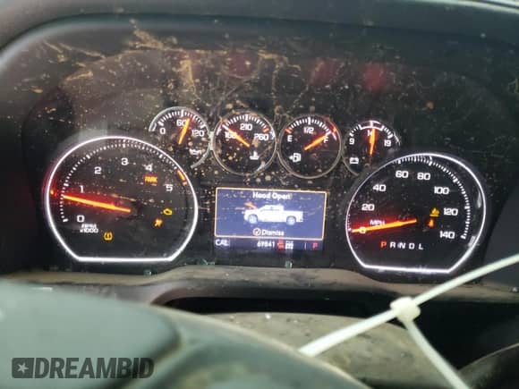 2022 Chevrolet Silverado 3500HD LTZ с VIN 2GC4YUEY9N1211791, выставлен на аукционе Copart как лот 43073595 с пробегом 69 841 миль миль и Списание • Salvage title. История ставок и продаж доступна на DreamBid. Изображение 9.